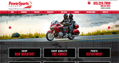 Desktop Screenshot of powersportscanada.com