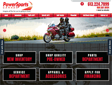 Tablet Screenshot of powersportscanada.com